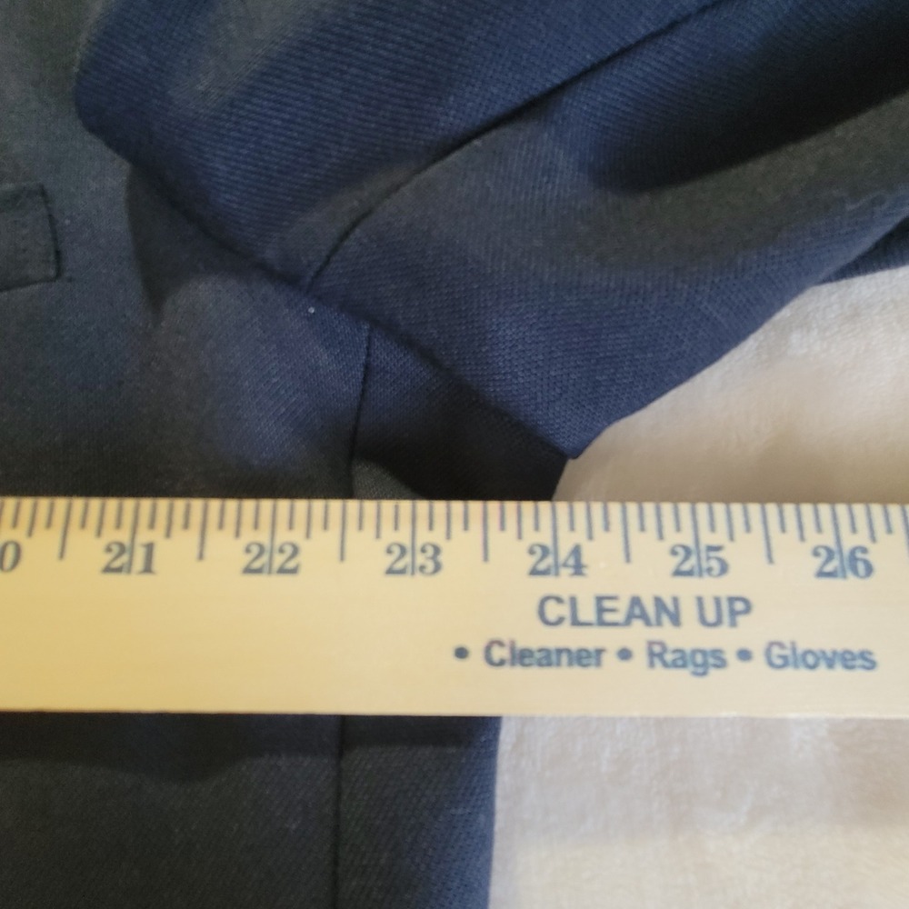 Wentworth Blazer Mens 48R Navy Blue Gold Crest Button 2-Button Sport Coat - Picture 9 of 16